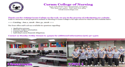 Desktop Screenshot of curamcollege.com